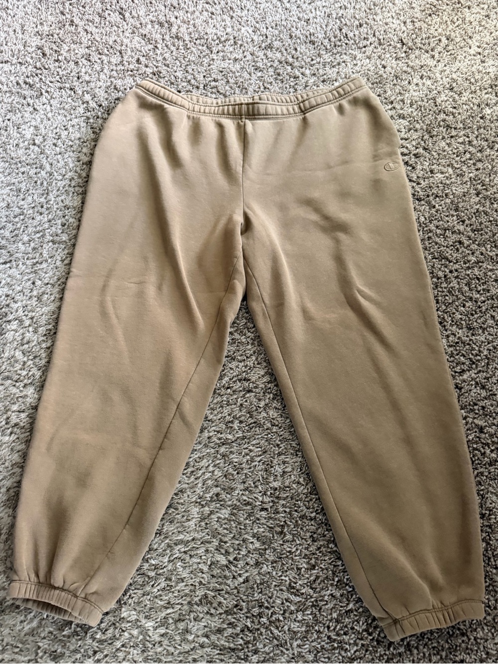 Champion Powerblend Jogger Sweatpants - Midway Brown - Men's 2XL